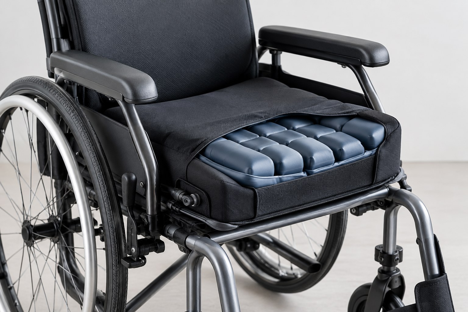 Air-cell wheelchair cushion for senior living procurement