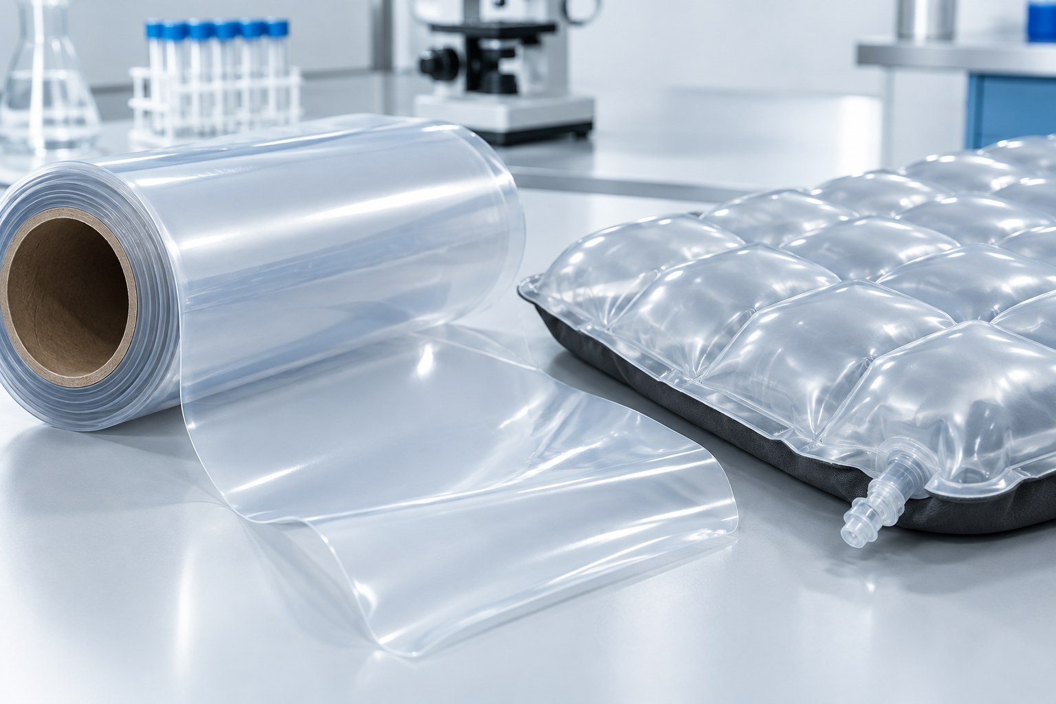 TPU material used in inflatable pressure relief cushions